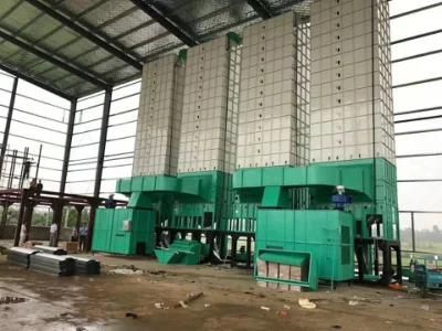 High Efficiency 15tons Per Batch Capacity Paddy Rice Dryer