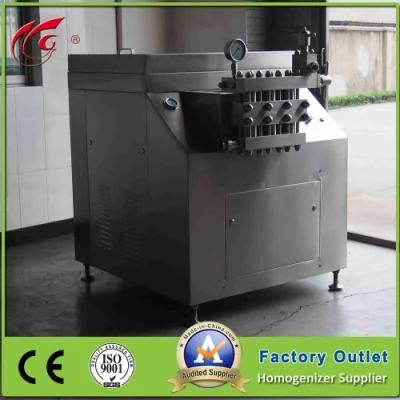 Middle, 1000L/H, 40MPa, Stainless Steel, Dairy, Ice Cream Homogenizer