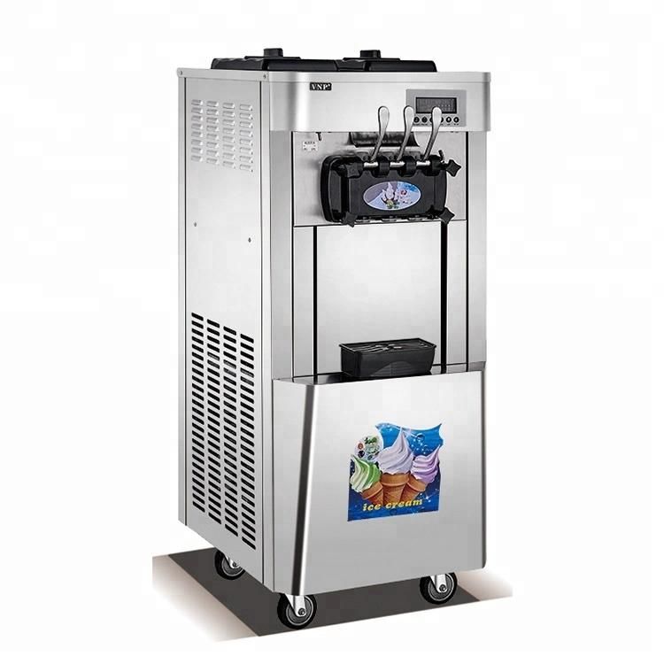 50L/H Large Output Vertical Ice Cream Machine Ice Cream Maker