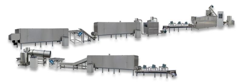 Fully Automatic Instant Nutritious Breakfast Cereal Instant Baby Cereal Food Machine Production Line