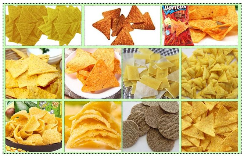 Industrial Corn Doritos Processing Line/Durable Potato Chips Machine for Sale