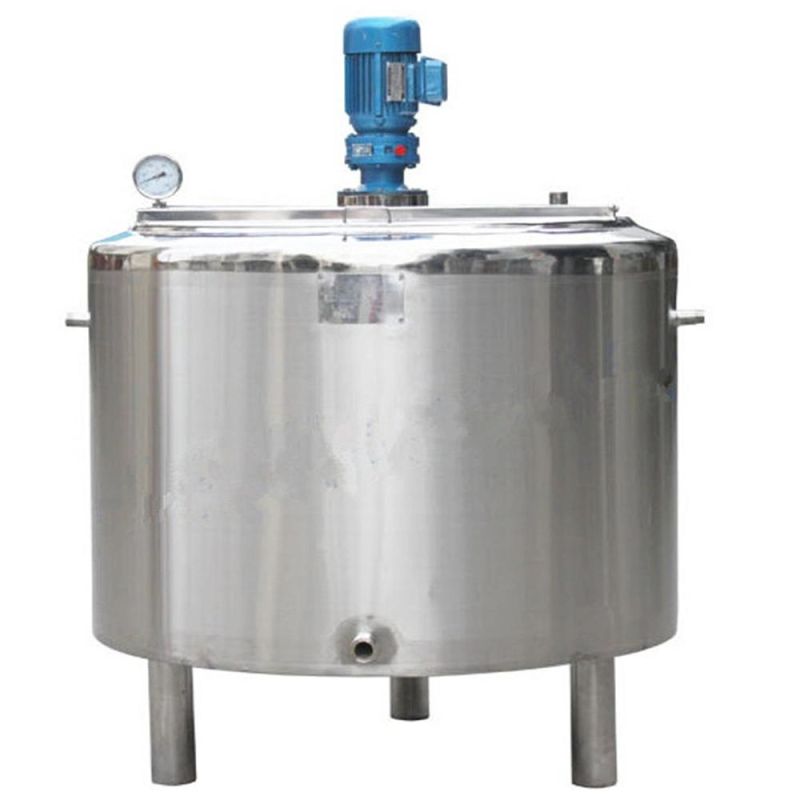 Sanitary Stainless Steel Mixing Fermentation Milk Ice Cream Tank Price