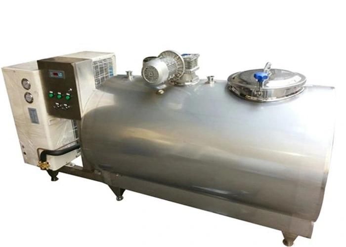 Stainless Steel Vertical Horizontal Fresh Milk Cooling Chilling Tank