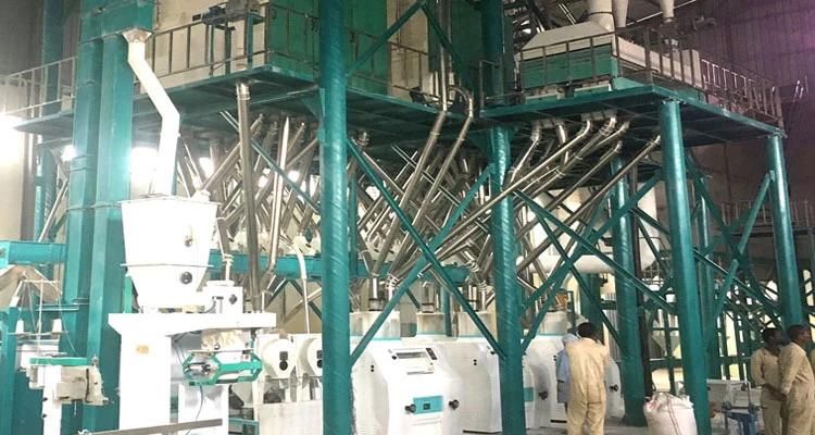 100t/24h Wheat Flour Mill Production Line for Sale