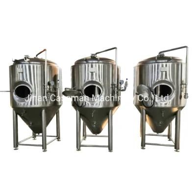 Cassman 500L Stainless Steel Conical Fermentation Tank with Dimple Cooling Jacket