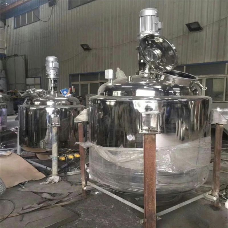 Self Design Stainless Steel Electric Steam Jacketed H Heating Mixing Vat Supplier