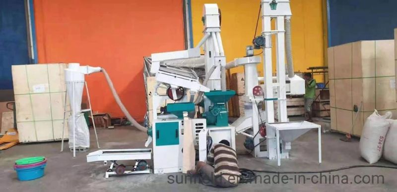 20tpd Mini Combined Rice Processing Sorting Destoner Mill Machine Price for Paddy Milling