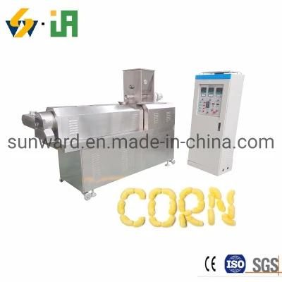 Jinan Puffed Snack Chips Manufacturer Extruder Production Line Equipment