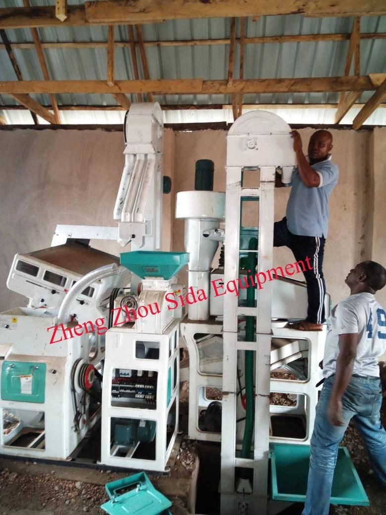 20tpd Home Use Rice Mill Plant with Polisher Price