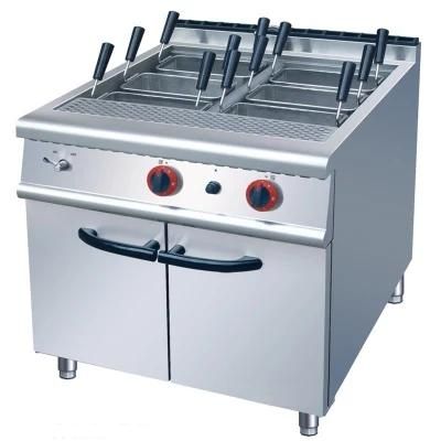 Commercial Gas Pasta Cooker with Cabinet