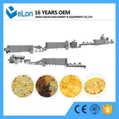 Corn Flakes Processing Line Corn Flakes Production Line Automatic Corn Flakes Processing ...