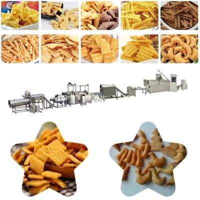 Kurkure Fried or Baked Corn Curls Machine China Low Price Kurkure Machine