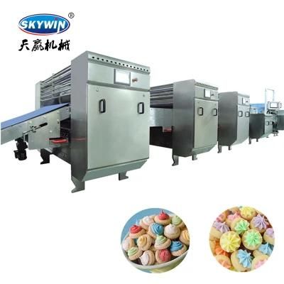 Skywin Full Automatic Bear Biscuit Production Line Equipment Factory Price