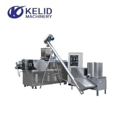 Twin Screw Extruder Corn Flour Tortilla Doritos Chips Making Machine