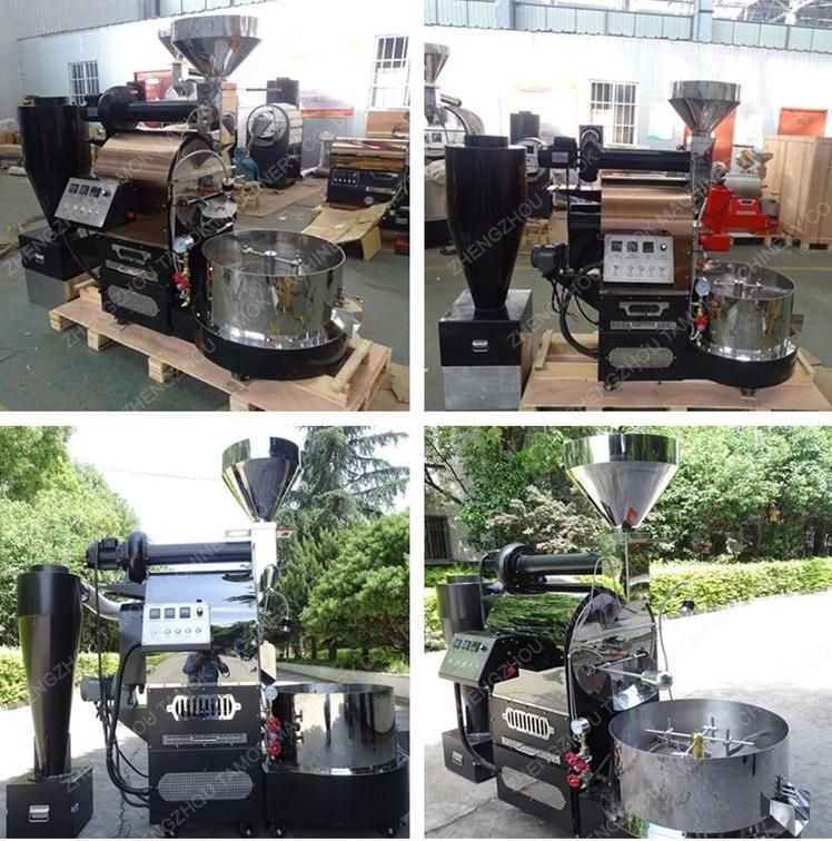 Ce Approved Gas Heating Coffee Roasting Machine Coffee Roaster