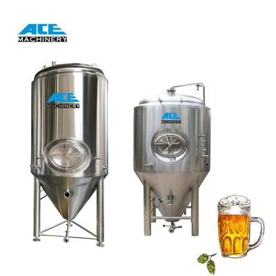 Best Price Stainless Steel 1500L Conical Jacketed Glycol Cooled Fermenters Cooling ...