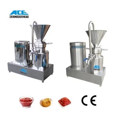 Factory Price Stainless Steel Garlic Chill Sauce Grinder Peanut Butter Making Machine