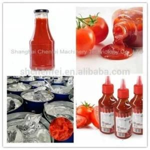 Full Automatic Industrial Tomato Jam Sauce Paste Processing Production Line