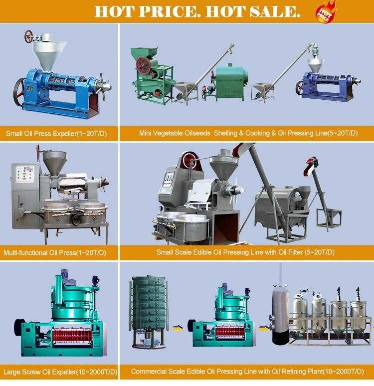 Hot Sale Canola Oil Press Soybean Groundnut Oil Expeller Machine