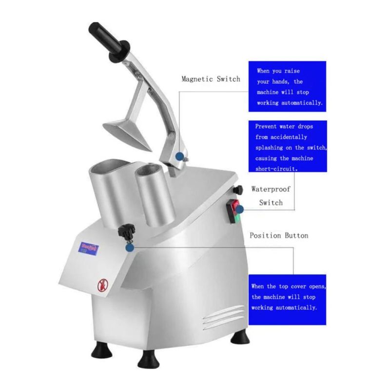 OEM Hlc-300 Multi-Function Vegetable Cutter Electric Commercial Restaurant Equipment