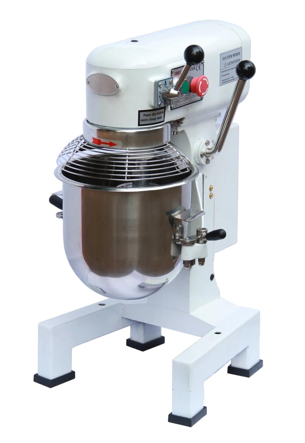 Hongling Bakery Equipment 60L 25kg Dough Mixer Planetary Food Mixer with Hand Lifter Only