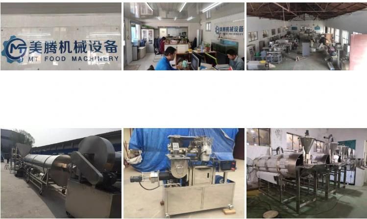 Double Screw Extruder Snack Machine Stainless Steel Bugles/Sala/Rice Crust Equipment/Factory/Plant/Line