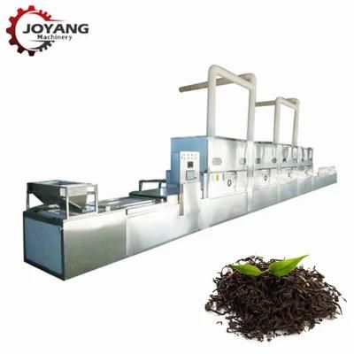 Automatic PU - Erh Black Tea Microwave Sterilization Drying Machine