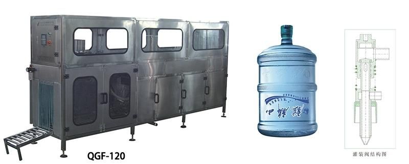 5 Gallon Bottle Pure Water Washing Filling Capping Machine