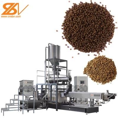 Large Scales Floating Fish Feed Food Production Line