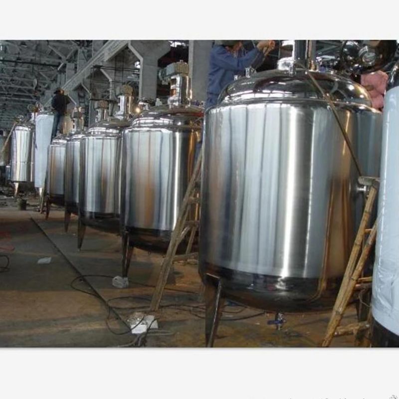 Stainless Steel Big Pressure Mixing Tank for Food Industry