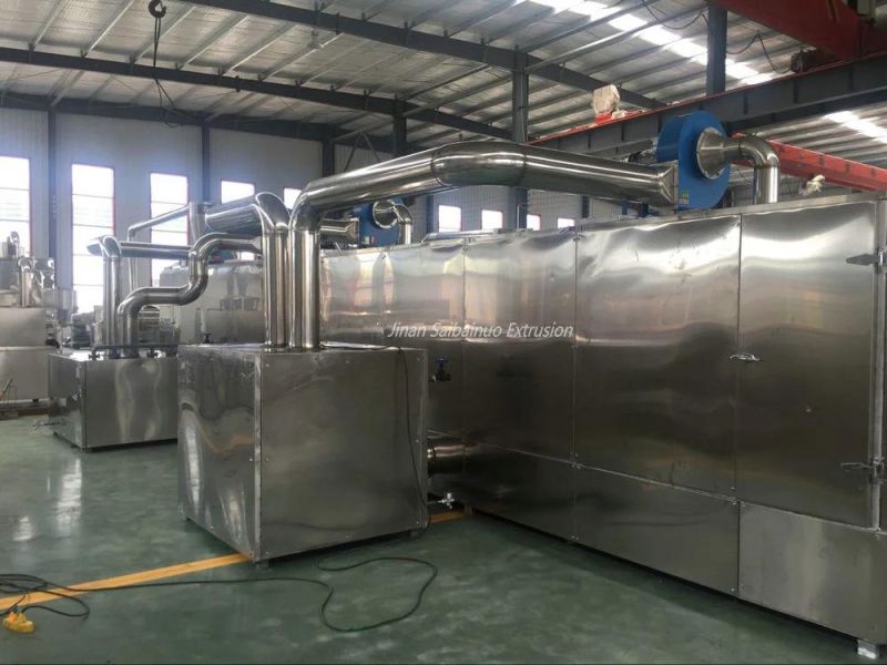 Industrial Automatic Macaroni Making Extruder Machine Pasta Processing Line