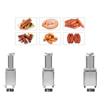 35L Electric Hydraulic Fillers - Sausage Stuffers 1.5HP 220V