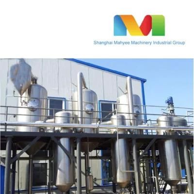 Mango Pulps Concentration Forced Circulating Evaporator