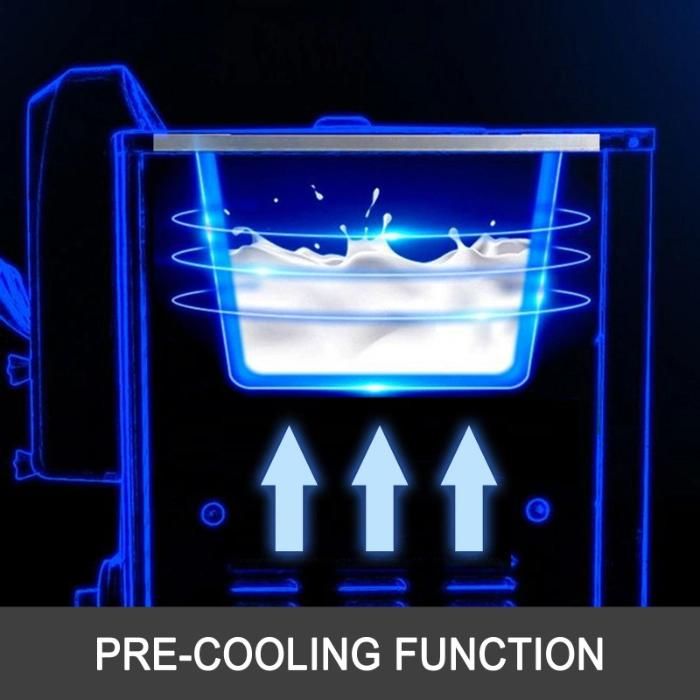 Fully Automatic Commercial Standing Ice Cream Machine