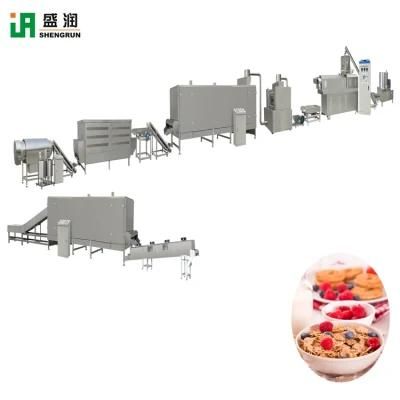 Corn Flake Equipment Machinery Corn Chip Production Line Plant