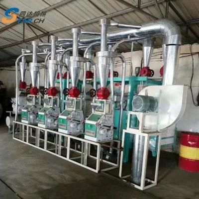 10t/D Rice Maize Wheat Flour Milling Machine Price in Nigeria