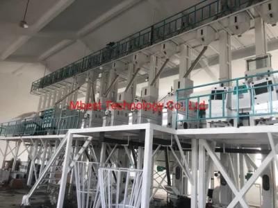 50-60tpd Complete Set of Rice Milling Equipment Rice Milling Project