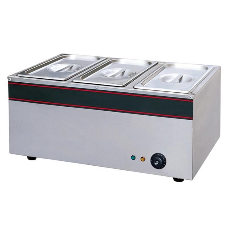 Commercial Countertop Electric Bain Marie 3X Gn 1/3X15mm