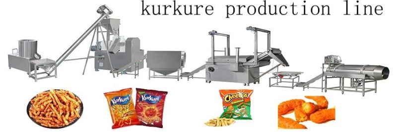 High Automatic Cheetos Equipment Seller Nik Naks Making Plant Manufacturers