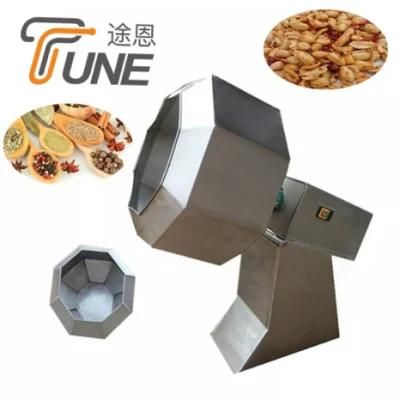 Hot Sale Factory Directly Automatic Octagonal Snacks Seasoning Mixer Machine