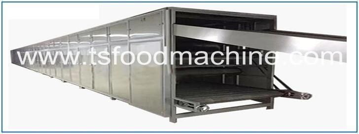 Temperature Controll Continuouse Belt Chilli Vegteble and Fruit Drying Machine