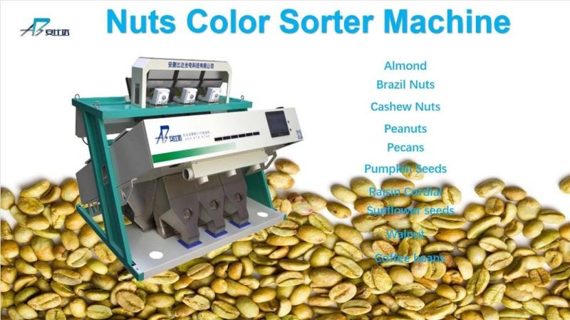 3 Chutes Coffee Sorting Machine Beverage Equipment