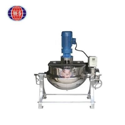 Jacketed Kettle Steam Jacketed Kettle Tilting-Type Steam Heating Jacketed Kettle