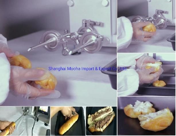 Commercial Long Bread Moulder Multifunctional Bakery Equipment Snack Food Making Machine Bread Dough Baguette Toaster Moulder