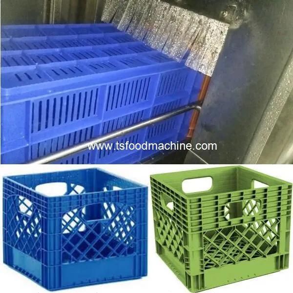 China Commercial Dairy Milk Crate Washer Cleaning Washing Machine for Sale