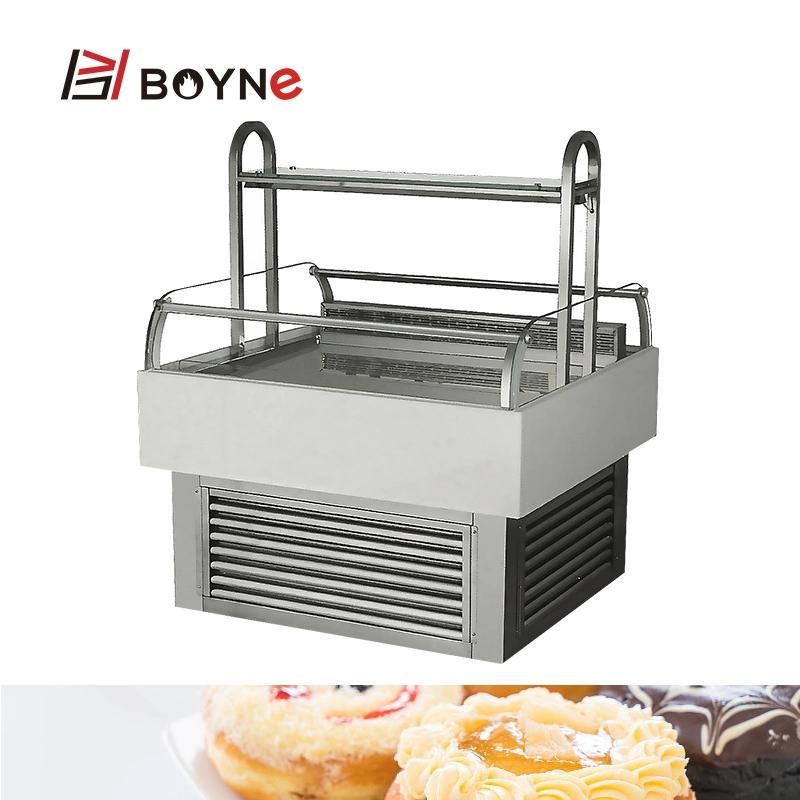 Air Cooling Type Open Type Display Cabinet Dessert Showcase