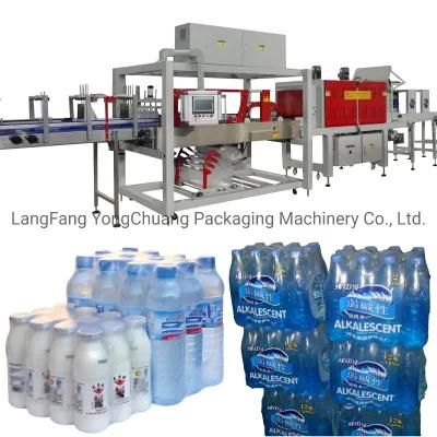 Drinking Water Bottles Shrinking Wrapping Packing Packaging Machine