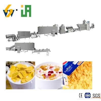 Hot Sale Automatic Industrial Small Corn Flakes Making Machine Price