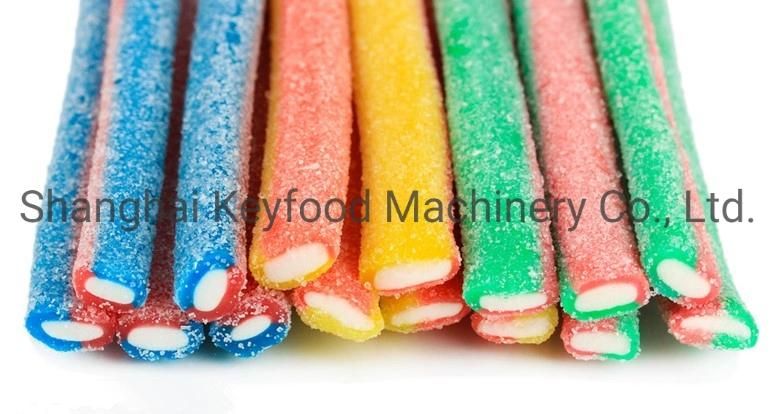 Automatic Rainbow Sour Strap Candy Production Line