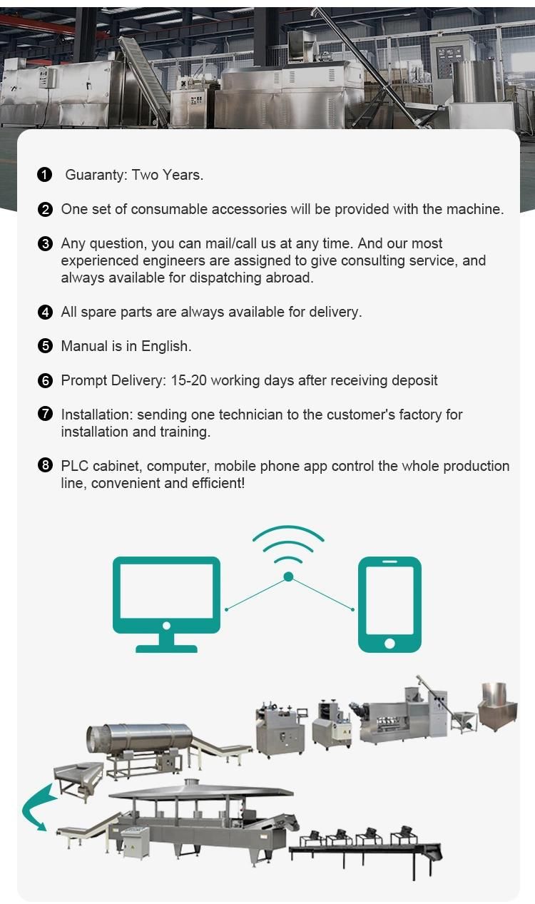 Fully Automatic 3D 2D Salad Pellet Snack Food Extrusion Fried Wheat Flour Bugle Machine Double Screw Extruder